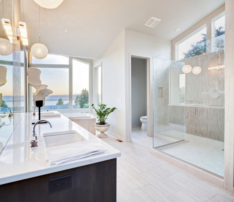 Contemporary Walk-In Showers